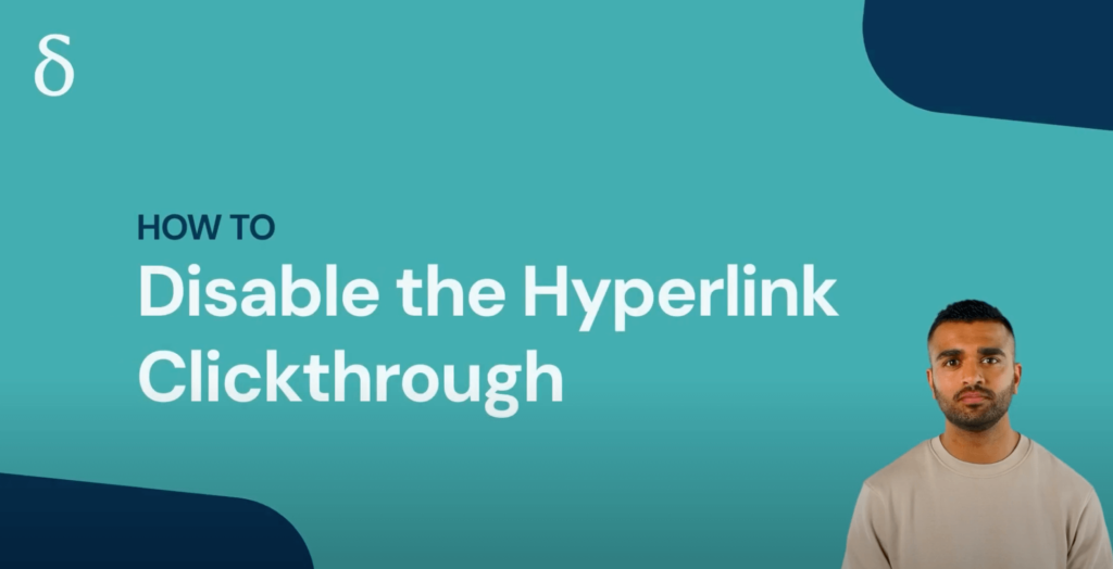 how to disable daloopa hyperlinks